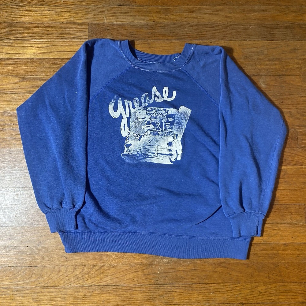 Vintage 80s Grease Musical Crewneck Women's Large‎